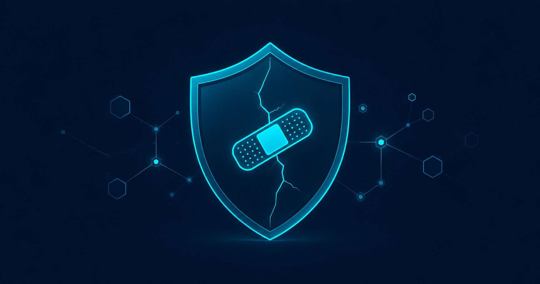 CVE-2026-31431 Linux vulnerability — cracked shield with teal patch, AV Services India