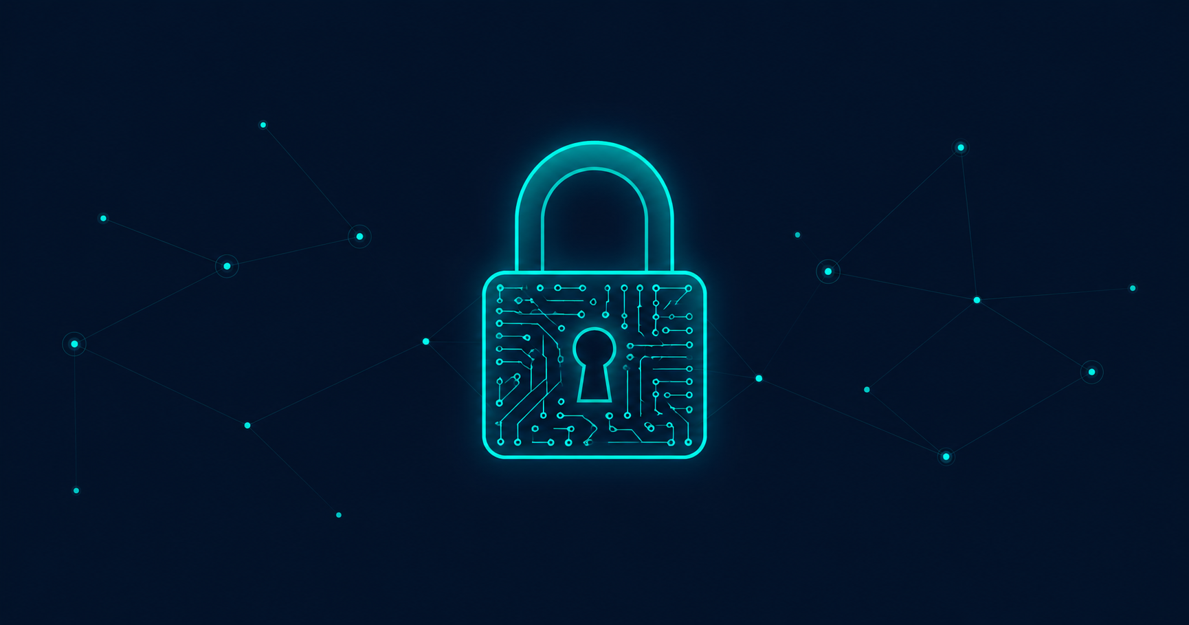 DPDP Act 2025 compliance for Linux servers — padlock with circuit board, AV Services India