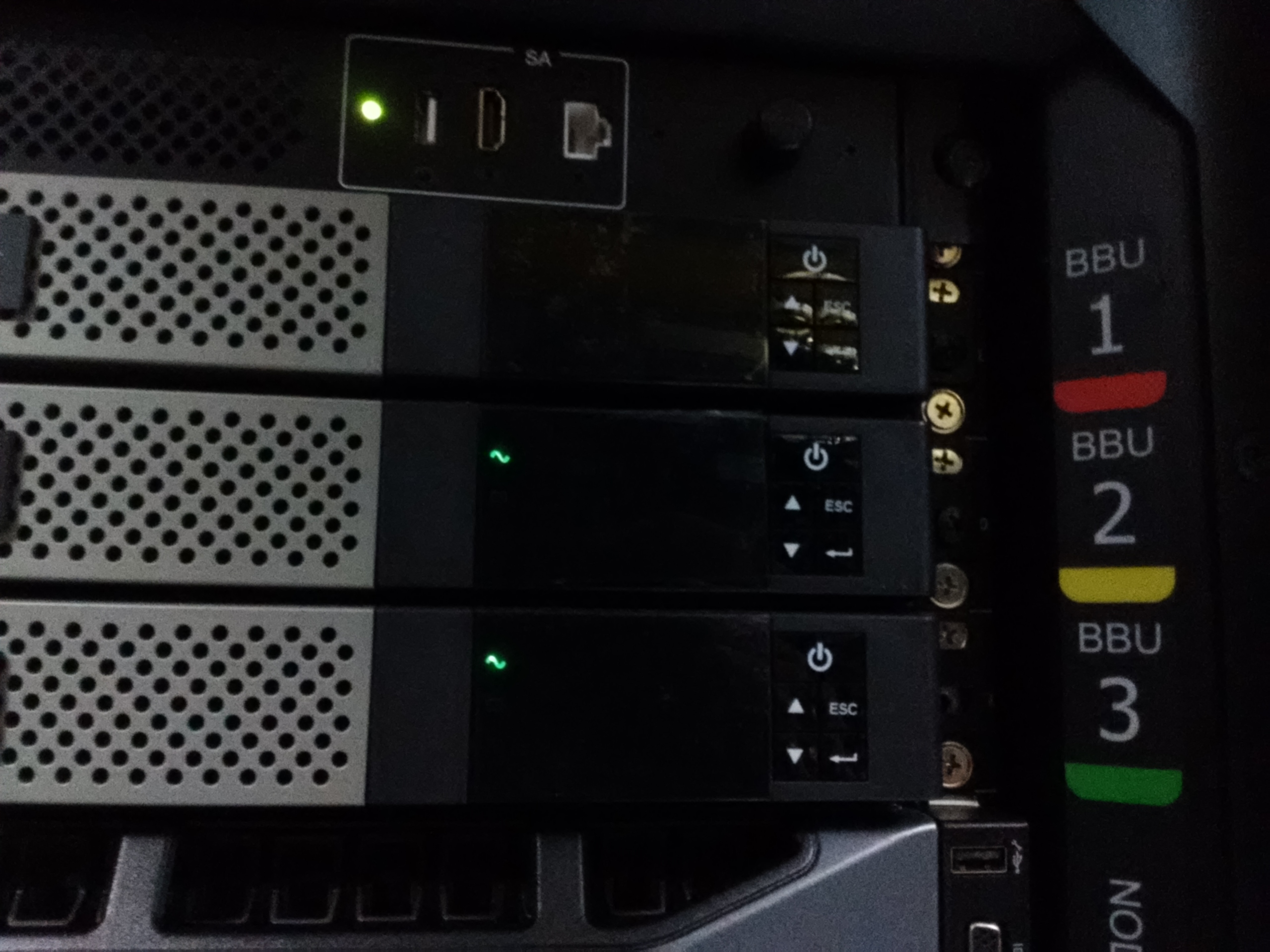 Infinidat InfiniBox BBU fault diagnosis, NxtraData Mumbai, April 2016
